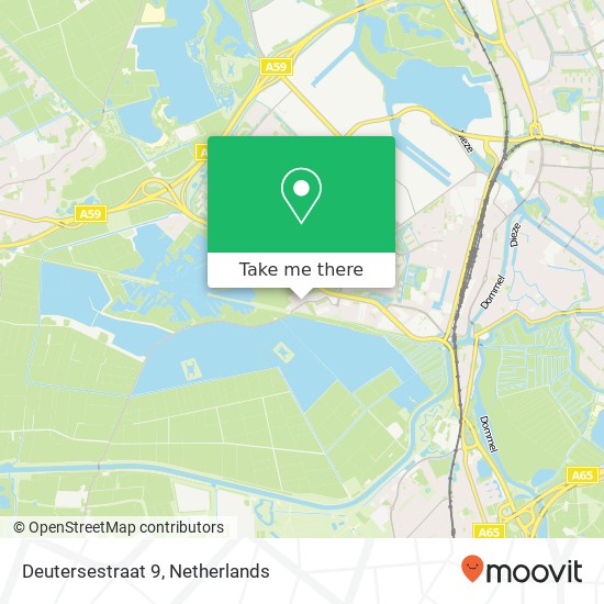 Deutersestraat 9 map