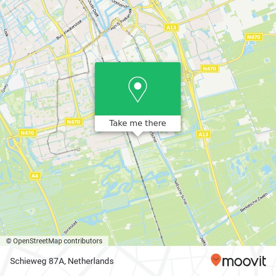 Schieweg 87A map