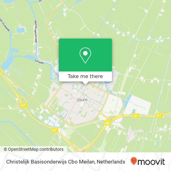 Christelijk Basisonderwijs Cbo Meilan, Elias Annes Borgerstraat map