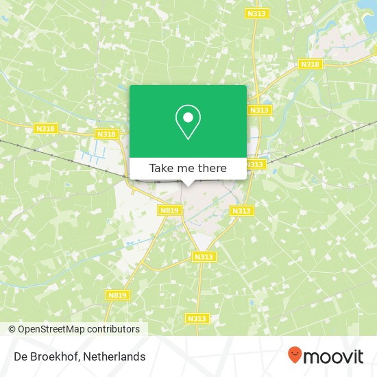 De Broekhof, Vondelstraat 11 map
