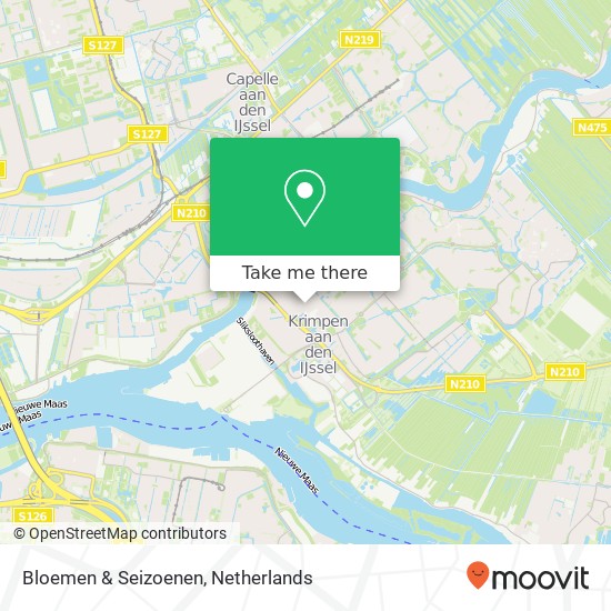 Bloemen & Seizoenen, Raadhuisplein map