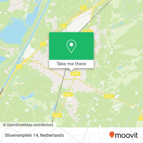 Bloemenplein 14, 6101 ND Echt map