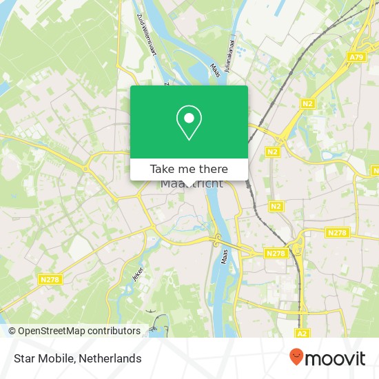 Star Mobile, Spilstraat 11 Karte
