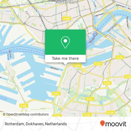 Rotterdam, Dokhaven map