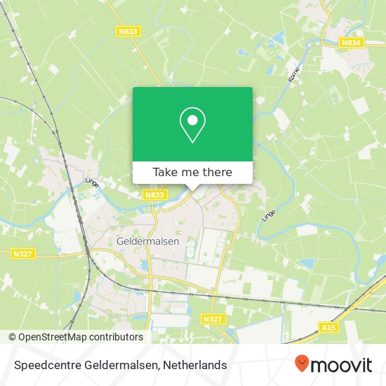 Speedcentre Geldermalsen, Rijnstraat 33A map