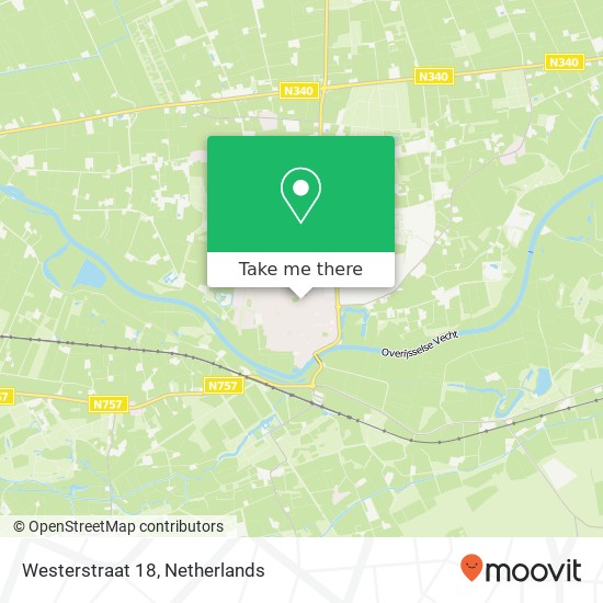 Westerstraat 18, 7721 DB Dalfsen map