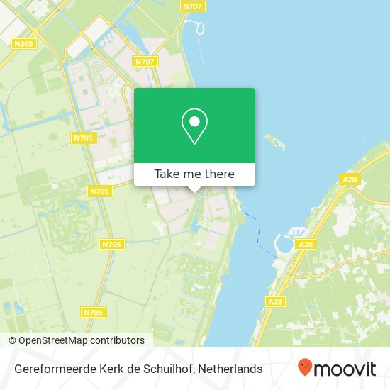 Gereformeerde Kerk de Schuilhof, Elzenlaan 2 map