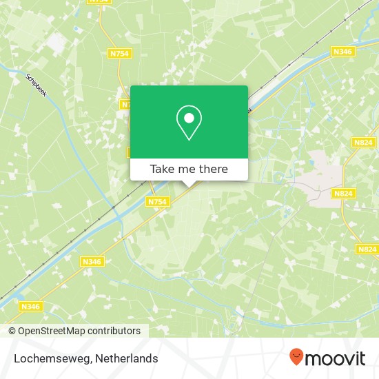 Lochemseweg, 7475 PB Markelo map