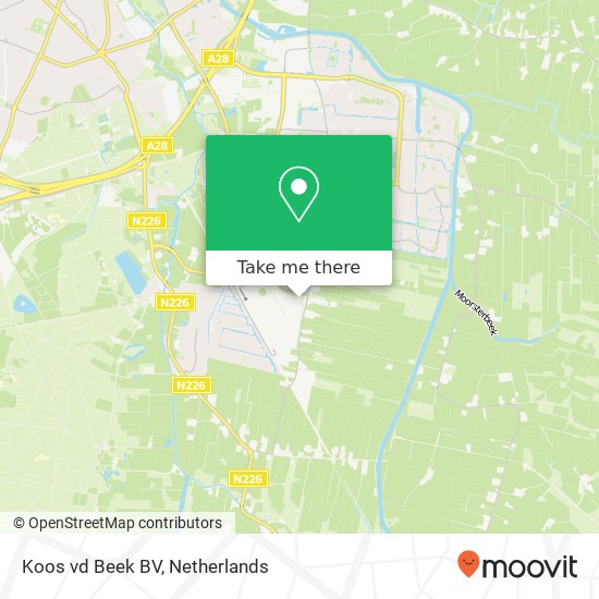 Koos vd Beek BV, Klokhoek 14 map