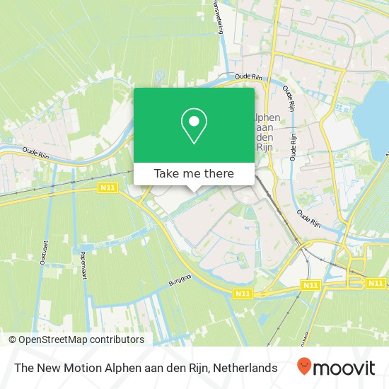 The New Motion Alphen aan den Rijn Karte