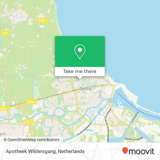 Apotheek Wildersgang Karte
