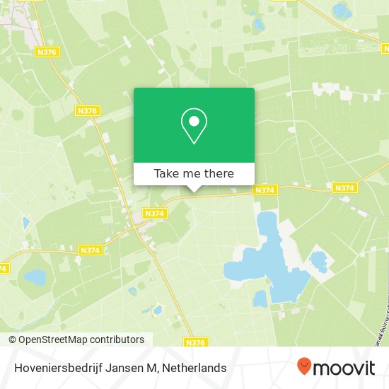 Hoveniersbedrijf Jansen M, Westdorperstraat 35 map