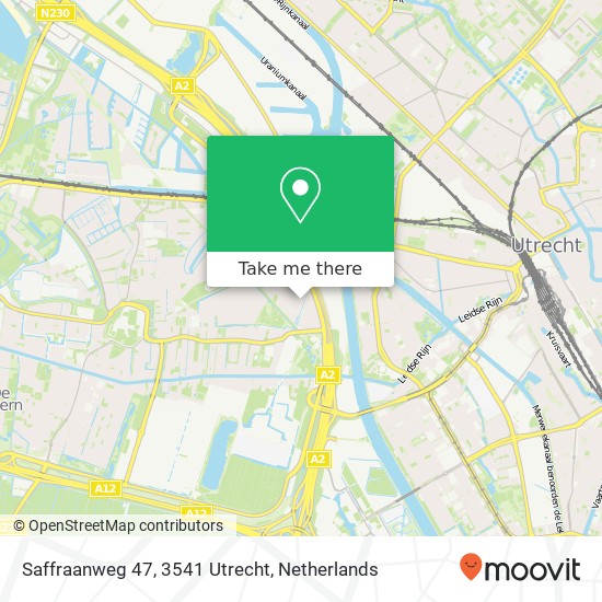 Saffraanweg 47, 3541 Utrecht map