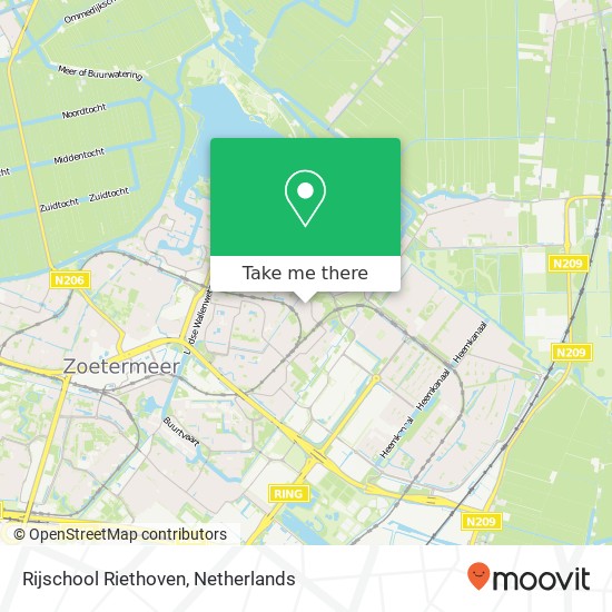 Rijschool Riethoven, Tarweakker 18 map