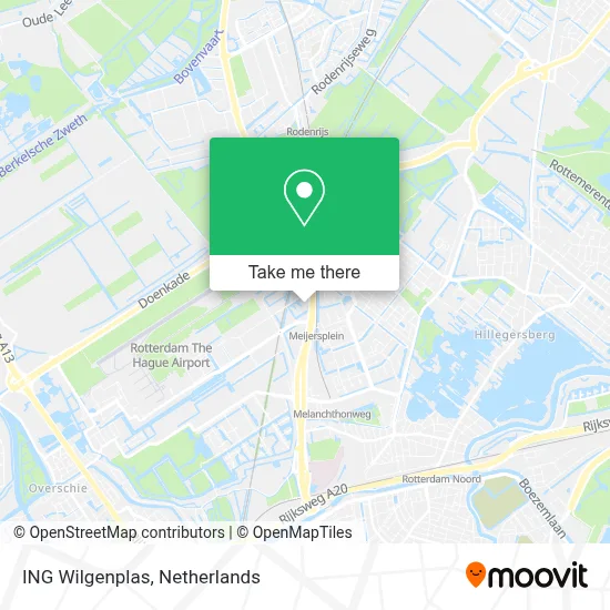 ING Wilgenplas map