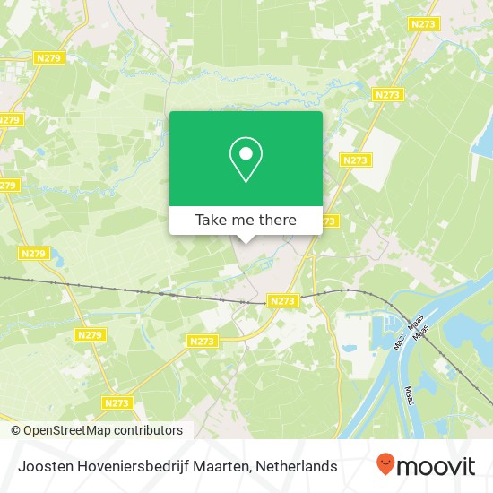 Joosten Hoveniersbedrijf Maarten, Hazelaar 7 map