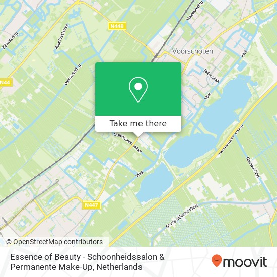 Essence of Beauty - Schoonheidssalon & Permanente Make-Up, Veurseweg 287 map