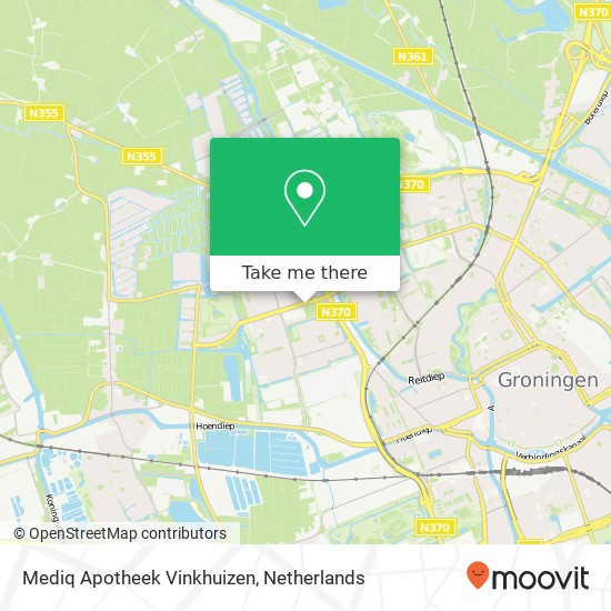Mediq Apotheek Vinkhuizen map