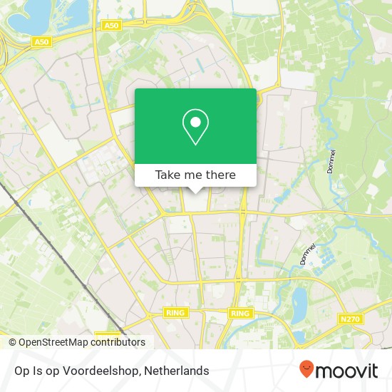 Op Is op Voordeelshop, Winkelcentrum Woensel 89 map