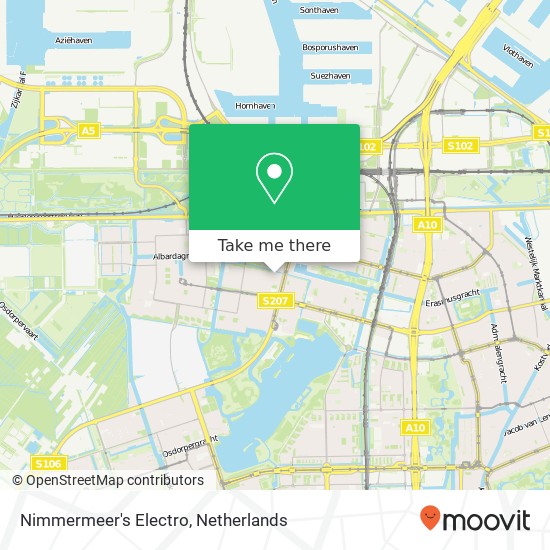 Nimmermeer's Electro, Van Moerkerkenstraat 46H map