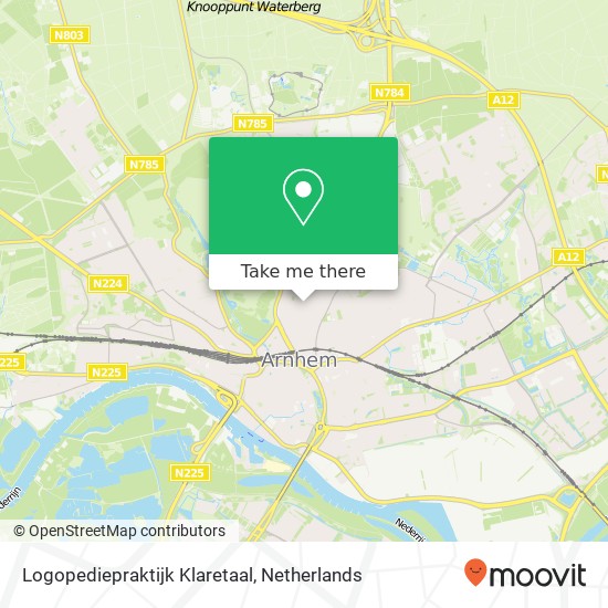 Logopediepraktijk Klaretaal, Graaf Ottoplein 8 map