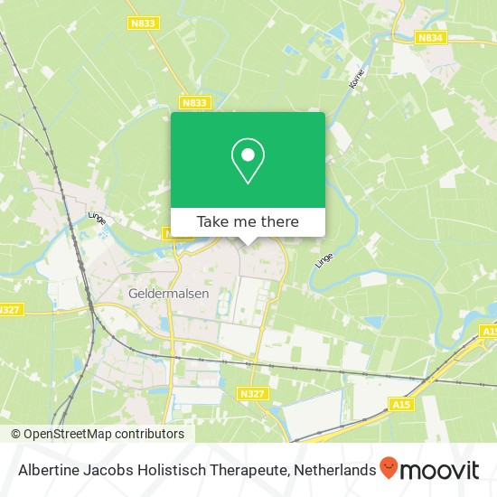 Albertine Jacobs Holistisch Therapeute, Mauritsstraat 3 Karte