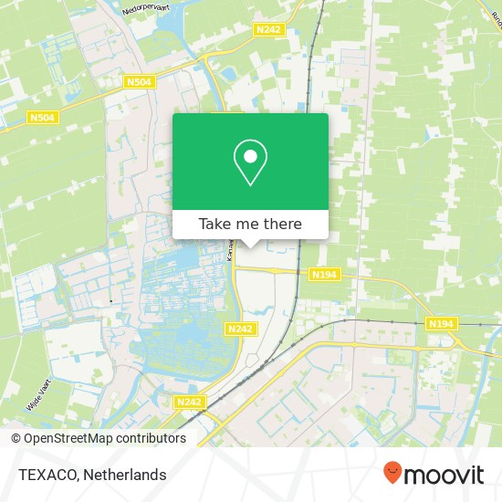 TEXACO, Buys Ballotstraat 1 map