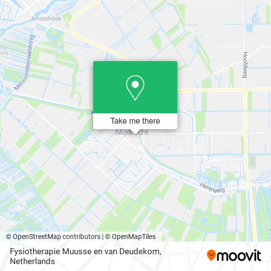 Fysiotherapie Muusse en van Deudekom Karte