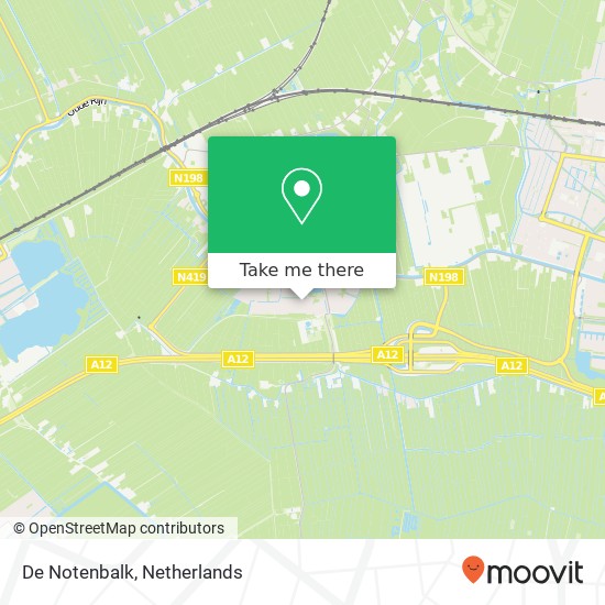 De Notenbalk, Mauritshof 1 map