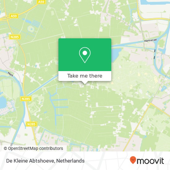 De Kleine Abtshoeve, Salesdreef map