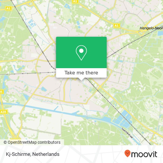 Kj-Schirme, Twekkelerweg 74 map