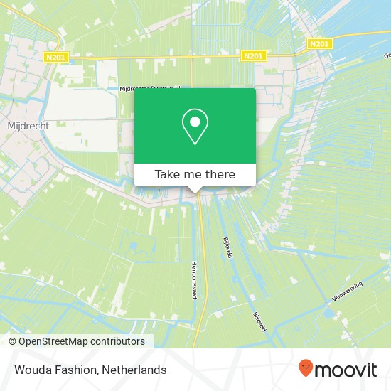 Wouda Fashion, Dorpsstraat 65 map