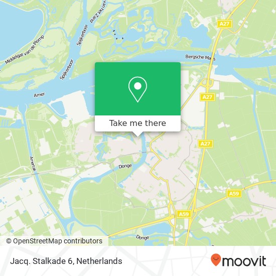 Jacq. Stalkade 6, 4931 KE Geertruidenberg map