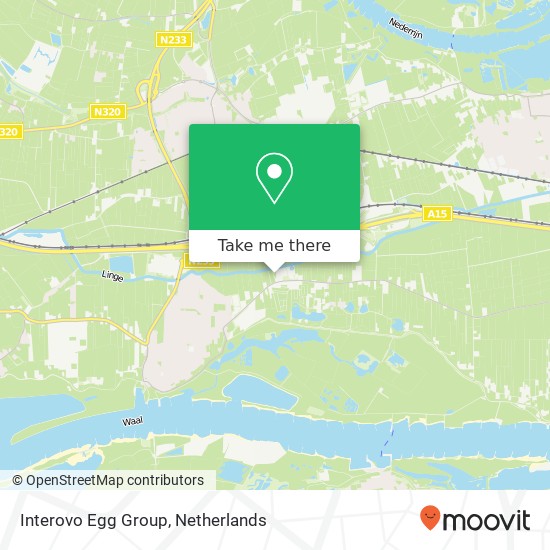 Interovo Egg Group, Bonegraafseweg map