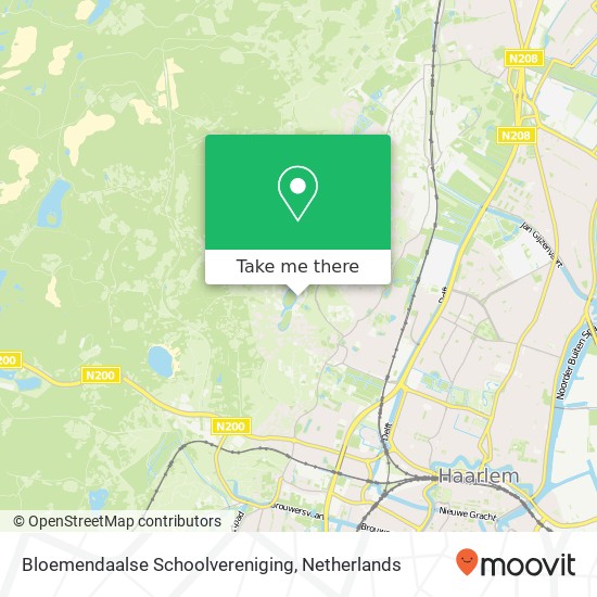 Bloemendaalse Schoolvereniging, Lage Duin en Daalseweg 17 map