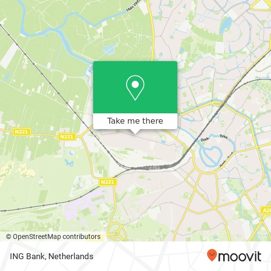 ING Bank, Noordewierweg 157 map