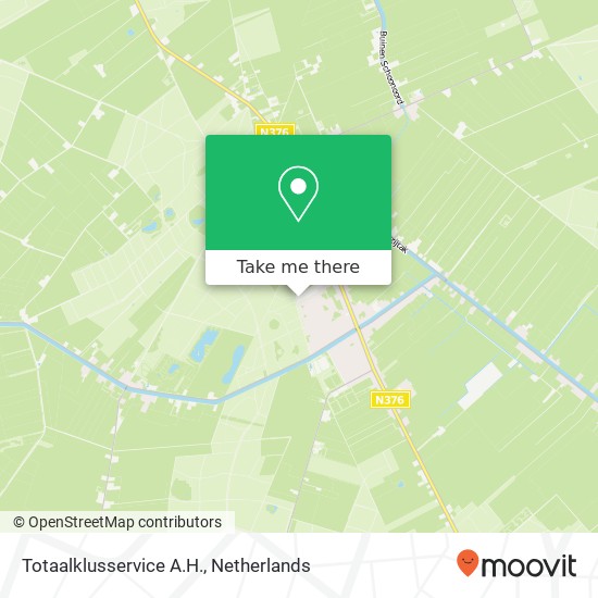 Totaalklusservice A.H., Klaas Buiststraat 5 map