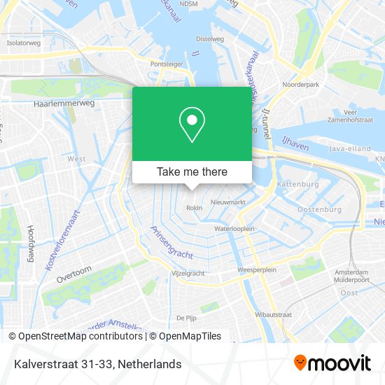 Kalverstraat 31-33 map
