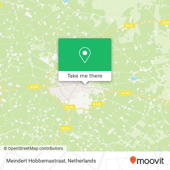 Meindert Hobbemastraat, Meindert Hobbemastraat, 7021 Zelhem, Nederland Karte