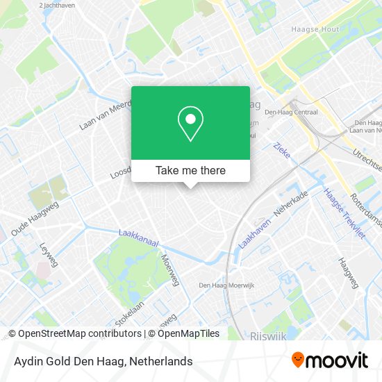 Aydin Gold Den Haag Karte