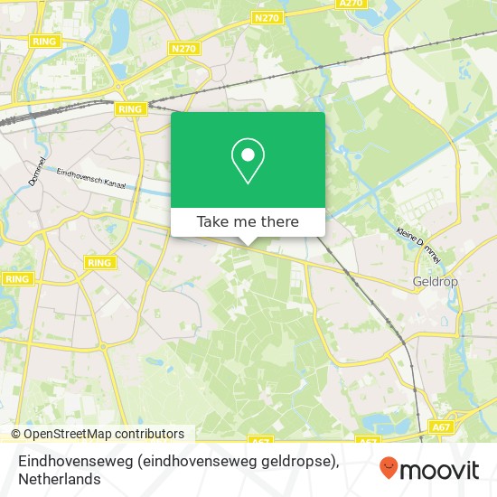 Eindhovenseweg (eindhovenseweg geldropse), 5645 TL Eindhoven map