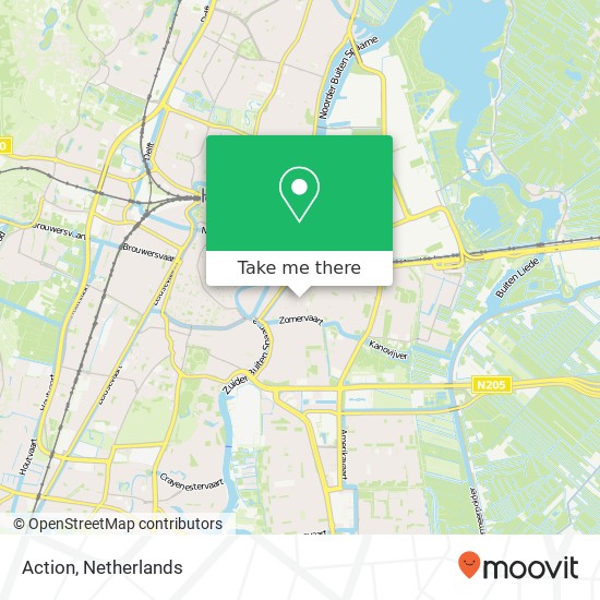 Action, Amsterdamstraat 54 Karte