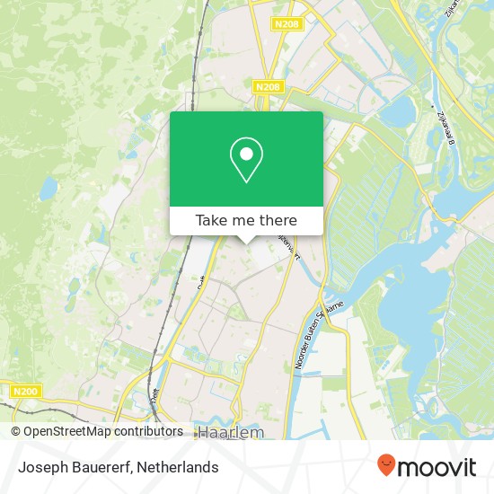 Joseph Bauererf, Joseph Bauererf, 2024 LB Haarlem, Nederland map