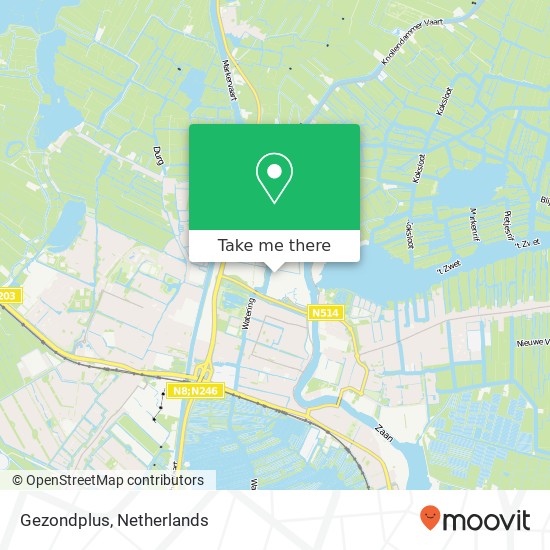 Gezondplus, Witte Vlinderweg 72 map