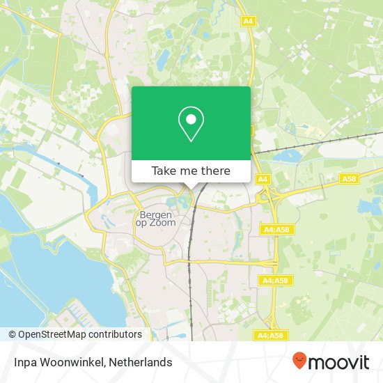 Inpa Woonwinkel, Buitenvest 52 map