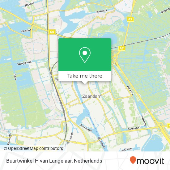 Buurtwinkel H van Langelaar, Schoolmeestersstraat 62 map