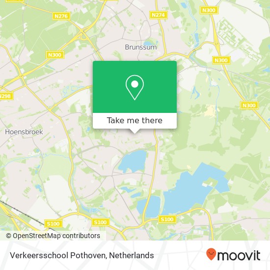 Verkeersschool Pothoven, Unescostraat 11 map