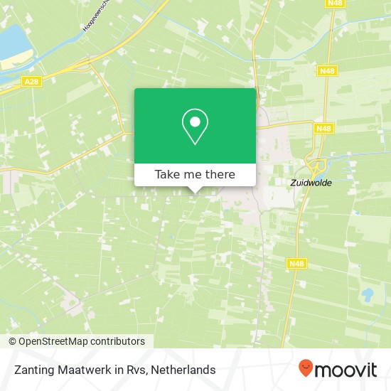 Zanting Maatwerk in Rvs, 't Tinhuis map