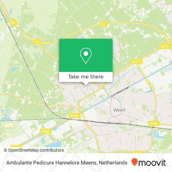 Ambulante Pedicure Hannelore Meens, Annendaal 20 map