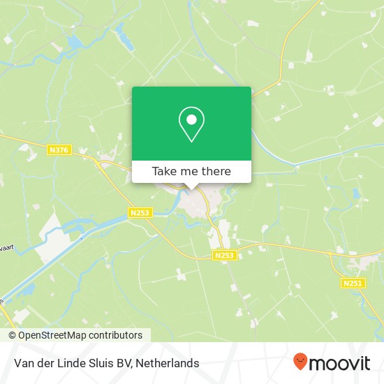 Van der Linde Sluis BV, Groote Markt 8 map